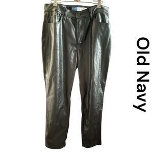 Old Navy Faux Leather Pants